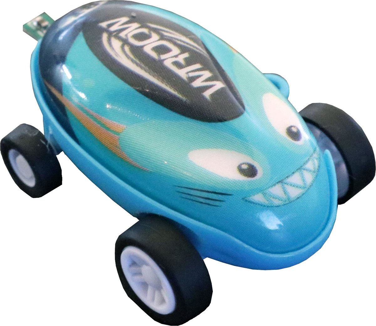 Gerardos Toys Raceauto Wroow Accu Blauw 4,6 Cm